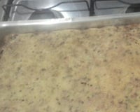 Torta de presunto e mussarela