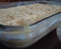 Torta de bolacha aos 3 cremes