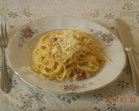 Espaguete à Carbonara