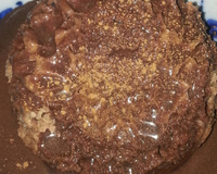 Bolo simples de caneca de micro-ondas