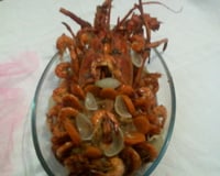 Lagosta Caprichada ao Alho e Óleo