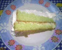 Bolo verde de limão