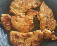 Filé de frango frito simples rápido e saboroso