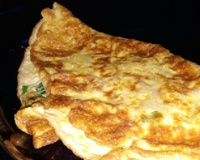 Omelete simples e rápido