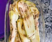 Torta de berinjela e atum