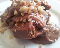 Creme de chocolate ao leite com kit kat e twix