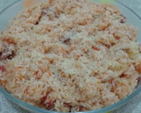 Arroz rápido na panela de pressão