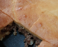 Torta de carne moída (liquidificador)