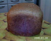 Pão integral para máquina