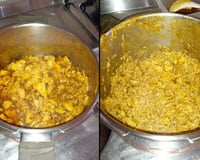 Frango desfiado na panela de pressão