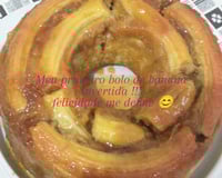 Bolo de banana invertido