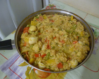 Paella vegetariana