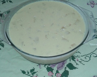 Gelado de abacaxi