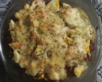 Torta de batata com calabresa