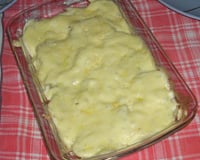 Batata gratinada