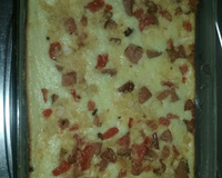 Torta de sobras de arroz