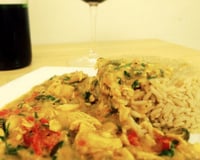 Moqueca de frango a baiana