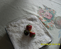 Pavê de chocolate com cobertura de Maria-mole