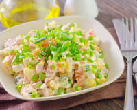 Salpicão de restaurante