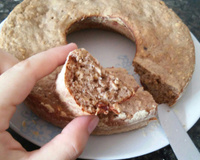 Bolo de banana sem farinha e sem açúcar