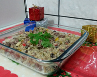 Farofa rica de Natal