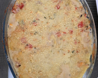 Gratinado de camarão