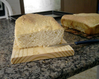 Pão caseiro macio e leve