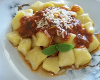 Nhoque de mandioquinha