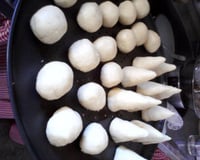 Coxinha, bolinha de queijo, risoles etc