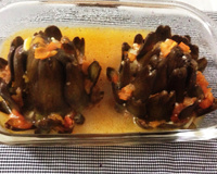 Alcachofra com molho