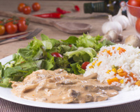 Estrogonofe à brasileira