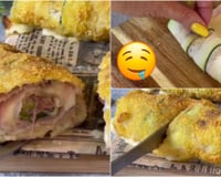 Canelone de abobrinha empanada na airfryer: receita low carb é muito fácil de fazer e vai alegrar o seu dia