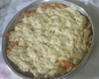 Pizza rápida de liquidificador