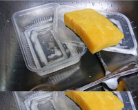 Como tirar gordura do pote de plástico usando papel-toalha