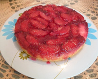 Bolo maçã do amor