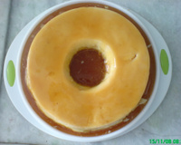 Pudim de bananas carameladas