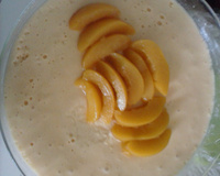 Mousse de pêssegos