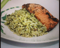 Salmão assado à provençal