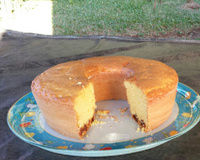 Bolo de fubá fofinho