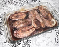 Salmão ao Vinho Tinto