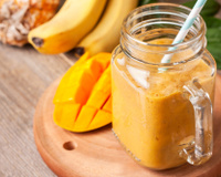 Smoothie de manga da Lu