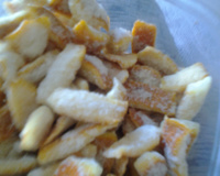 Doce de casca de laranja