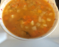 Sopa de legumes light