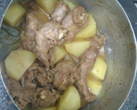 Pescoço de Peru com Batata