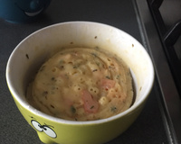 Bolo de caneca salgado