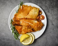 Filé de tilápia frito simples