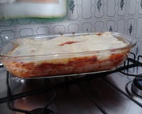 Lasanha de frango cremoso da Ju