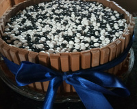 Bolo de Kit Kat à minha moda