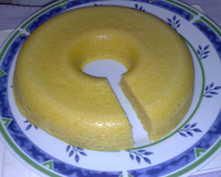 Bolo de milho verde no micro-ondas