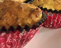 Muffins de bacon e parmesão